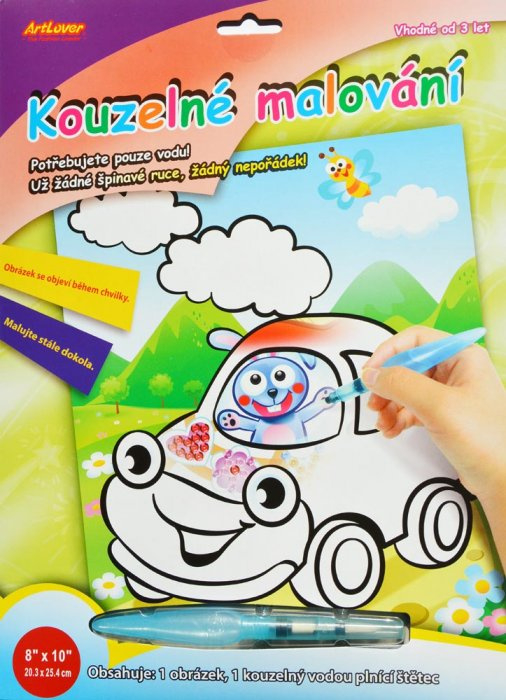 Kouzelné malování - auto