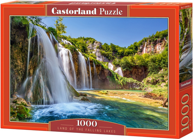 Puzzle 1 000 dílků - Země vodopádů