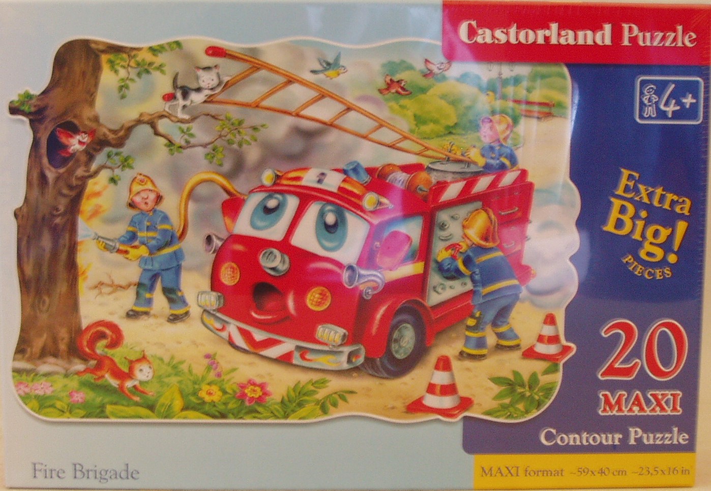 Puzzle Castorland - Hasiči