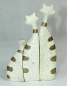 Dekorační figurka - kočky (2/2)