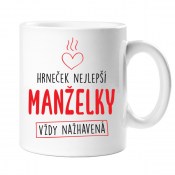 Hrneček nejlepší manželky - dárkový hrnek