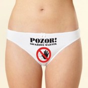 Kalhotky - POZOR! Soukromý majetek