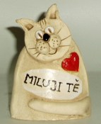 Keramická figurka - kočička 2. jakost