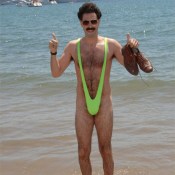 Plavky Borat mankini