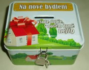 Plechová pokladnička na auto (2/3)