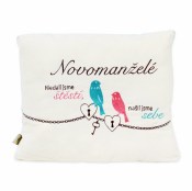 Svatební polštář novomanželé (1/2)