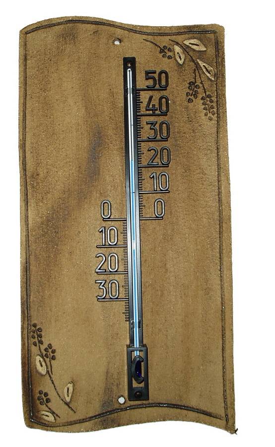 Teploměr s lístečky